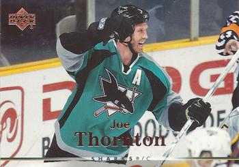#75 Joe Thornton - San Jose Sharks - 2007-08 Upper Deck Hockey