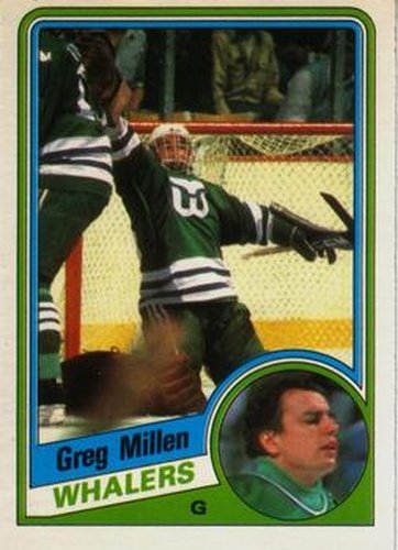 #75 Greg Millen - Hartford Whalers - 1984-85 O-Pee-Chee Hockey