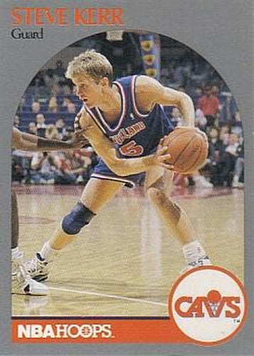 #75 Steve Kerr - Cleveland Cavaliers - 1990-91 Hoops Basketball