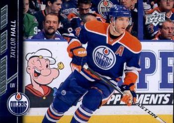 #75 Taylor Hall - Edmonton Oilers - 2015-16 Upper Deck Hockey
