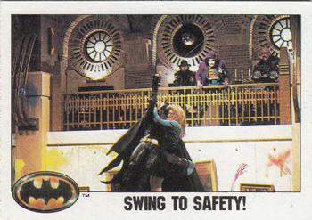 #75 Swing to Safety! - 1989 Topps Batman