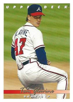 #75 Tom Glavine - Atlanta Braves - 1993 Upper Deck Baseball