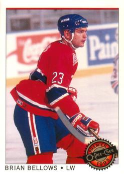 #75 Brian Bellows - Montreal Canadiens - 1992-93 O-Pee-Chee Premier Hockey