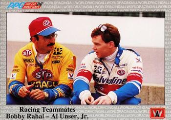 #75 Racing Teammates Bobby Rahal - Al Unser, Jr. - Galles Racing - 1991 All World Indy Racing