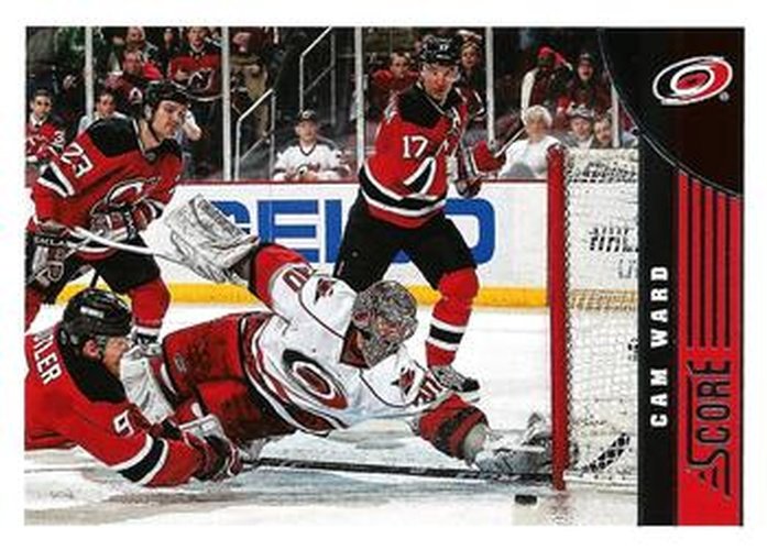 #75 Cam Ward - Carolina Hurricanes - 2013-14 Score Hockey