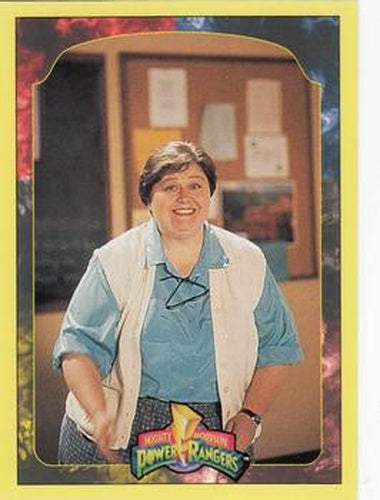 #75 Miss Appleby - 1994 Collect-A-Card Power Rangers