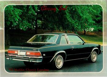 #75 78 Malibu Classic Landau - 1992 Collect-A-Card Chevy