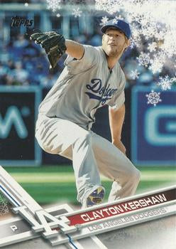 #HMW75 Clayton Kershaw - Los Angeles Dodgers - 2017 Topps Holiday Baseball