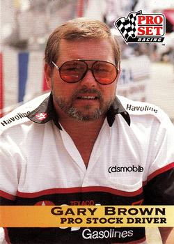 #75 Gary Brown - 1992 Pro Set NHRA Racing