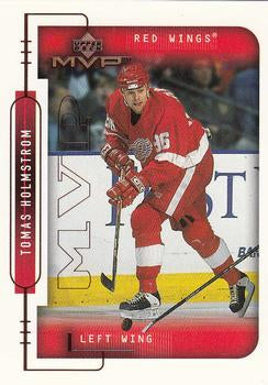 #75 Tomas Holmstrom - Detroit Red Wings - 1999-00 Upper Deck MVP Hockey