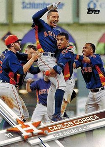 #75b Carlos Correa - Houston Astros - 2017 Topps Baseball