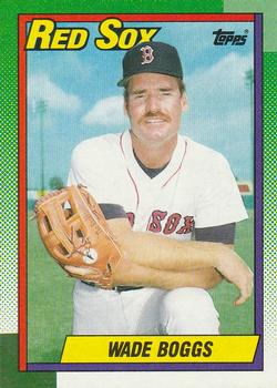 #760 Wade Boggs - Boston Red Sox - 1990 Topps Baseball