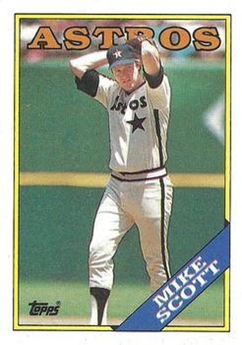 #760 Mike Scott - Houston Astros - 1988 Topps Baseball