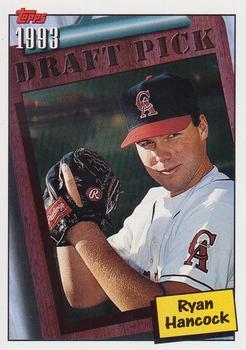 #760 Ryan Hancock - California Angels - 1994 Topps Baseball