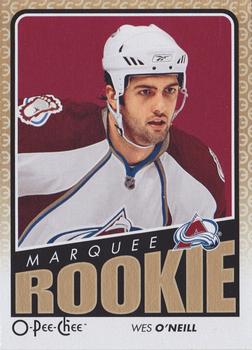 #760 Wes O'Neill - Colorado Avalanche - 2009-10 O-Pee-Chee Hockey