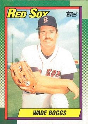 #760 Wade Boggs - Boston Red Sox - 1990 O-Pee-Chee Baseball