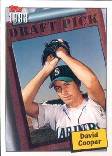 #761 David Cooper - Seattle Mariners - 1994 Topps Baseball