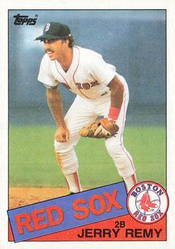 #761 Jerry Remy - Boston Red Sox - 1985 Topps Baseball