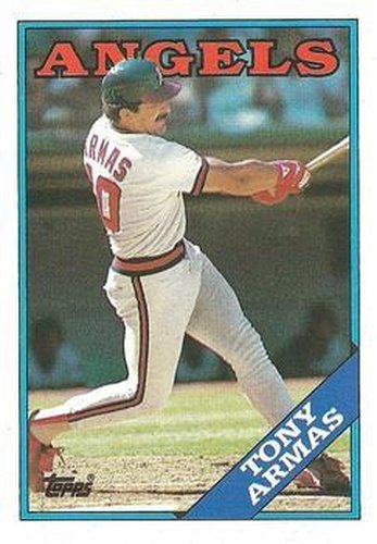 #761 Tony Armas - California Angels - 1988 Topps Baseball