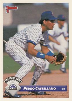 #761 Pedro Castellano - Colorado Rockies - 1993 Donruss Baseball