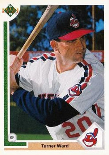 #762 Turner Ward - Cleveland Indians - 1991 Upper Deck Baseball