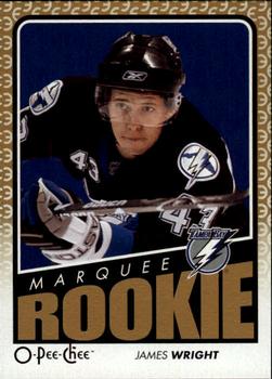 #763 James Wright - Tampa Bay Lightning - 2009-10 O-Pee-Chee Hockey