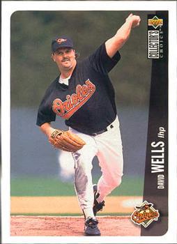 #763 David Wells - Baltimore Orioles - 1996 Collector's Choice Baseball