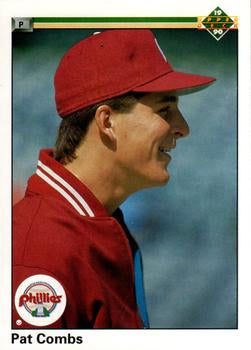 #763 Pat Combs - Philadelphia Phillies - 1990 Upper Deck Baseball