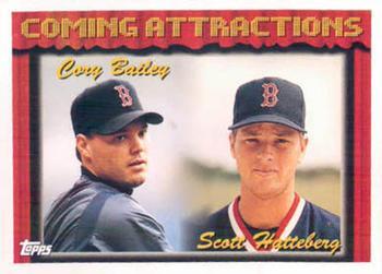 #764 Cory Bailey / Scott Hatteberg - Boston Red Sox - 1994 Topps Baseball