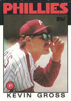 #764 Kevin Gross - Philadelphia Phillies - 1986 Topps Baseball