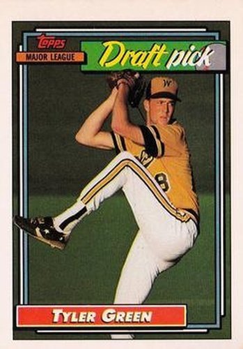 #764 Tyler Green - Philadelphia Phillies - 1992 Topps Baseball