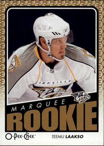 #764 Teemu Laakso - Nashville Predators - 2009-10 O-Pee-Chee Hockey