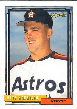 #765 Pete Harnisch - Houston Astros - 1992 O-Pee-Chee Baseball