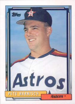 #765 Pete Harnisch - Houston Astros - 1992 Topps Baseball