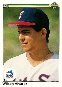 #765 Wilson Alvarez - Chicago White Sox - 1990 Upper Deck Baseball