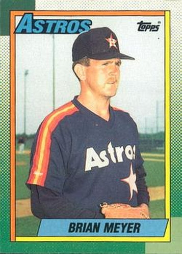 #766 Brian Meyer - Houston Astros - 1990 O-Pee-Chee Baseball