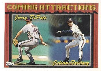 #767 Jerry DiPoto / Julian Tavarez - Cleveland Indians - 1994 Topps Baseball