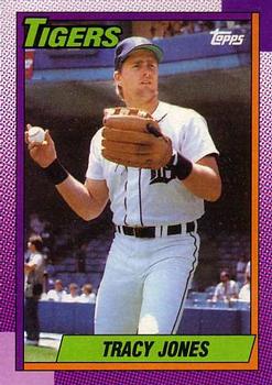 #767 Tracy Jones - Detroit Tigers - 1990 O-Pee-Chee Baseball
