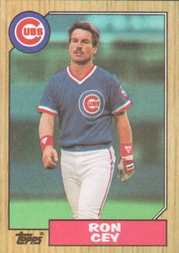 #767 Ron Cey - Chicago Cubs - 1987 Topps Baseball