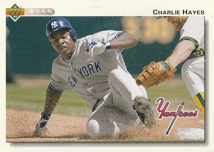 #768 Charlie Hayes - New York Yankees - 1992 Upper Deck Baseball