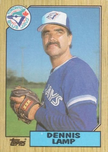 #768 Dennis Lamp - Toronto Blue Jays - 1987 Topps Baseball