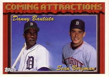 #768 Danny Bautista / Sean Bergman - Detroit Tigers - 1994 Topps Baseball