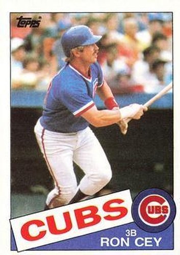 #768 Ron Cey - Chicago Cubs - 1985 Topps Baseball