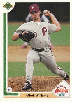 #769 Mitch Williams - Philadelphia Phillies - 1991 Upper Deck Baseball