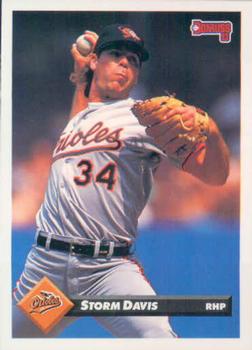 #769 Storm Davis - Baltimore Orioles - 1993 Donruss Baseball