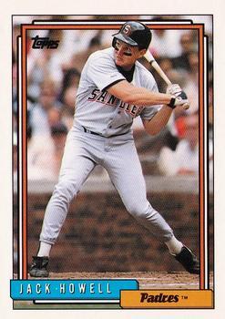 #769 Jack Howell - San Diego Padres - 1992 Topps Baseball