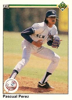 #769 Pascual Perez - New York Yankees - 1990 Upper Deck Baseball