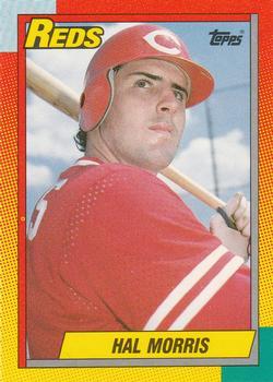 #76T Hal Morris - Cincinnati Reds - 1990 Topps Traded Baseball