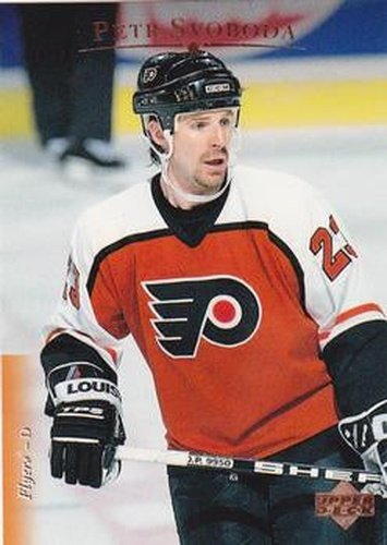 #76 Petr Svoboda - Philadelphia Flyers - 1995-96 Upper Deck Hockey