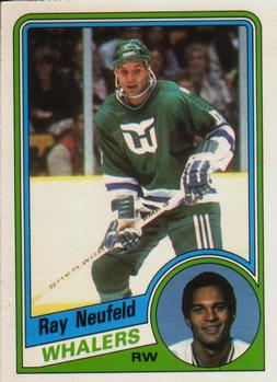 #76 Ray Neufeld - Hartford Whalers - 1984-85 O-Pee-Chee Hockey